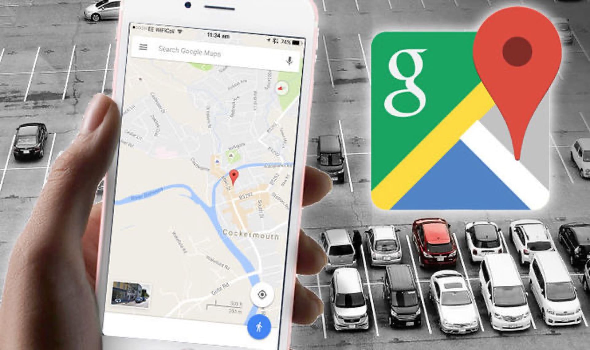 Google Maps introduce funcția de găsire a parcărilor