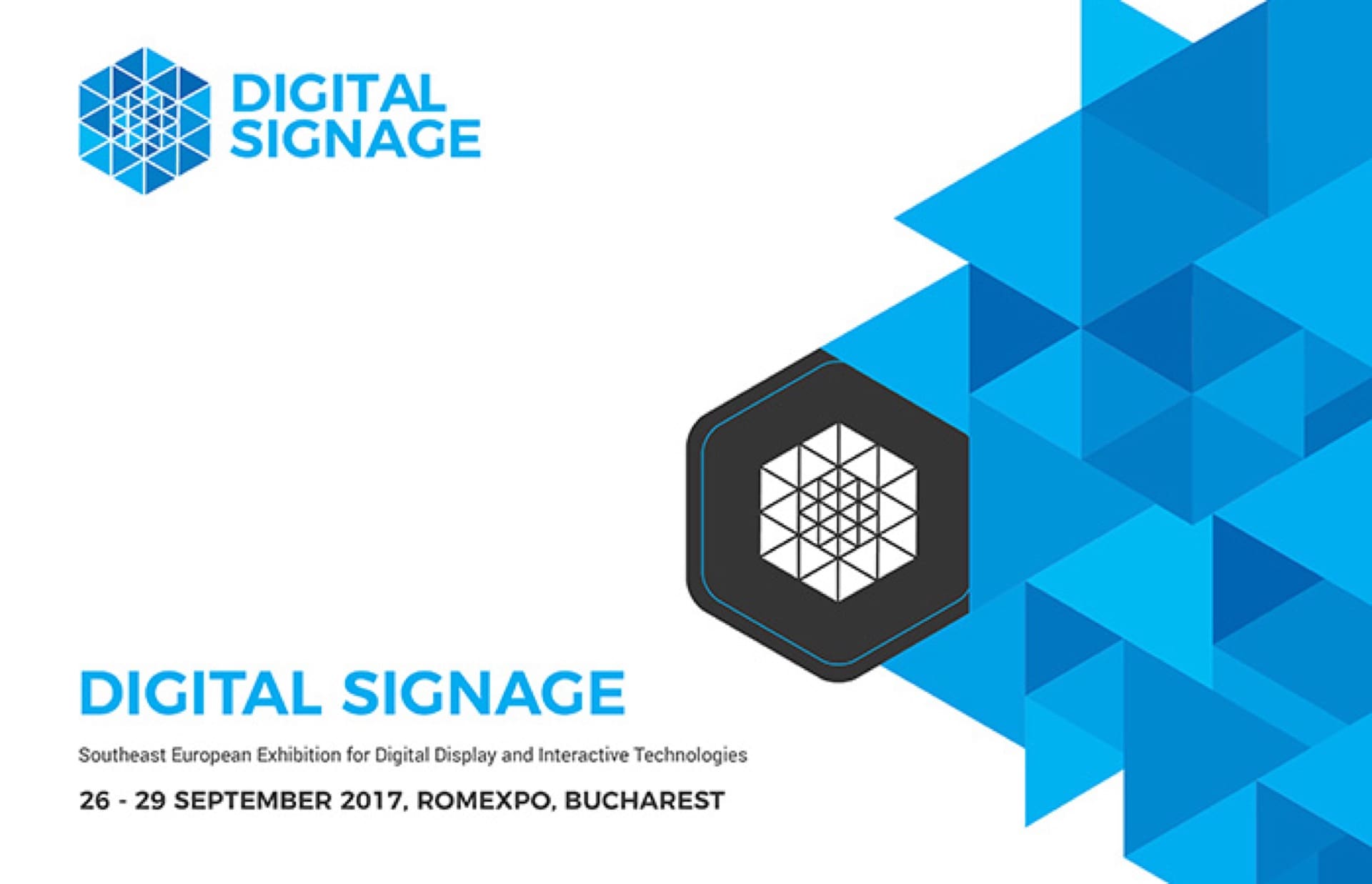 Conferinta DIGITAL SIGNAGE - 27 Septembrie 2017
