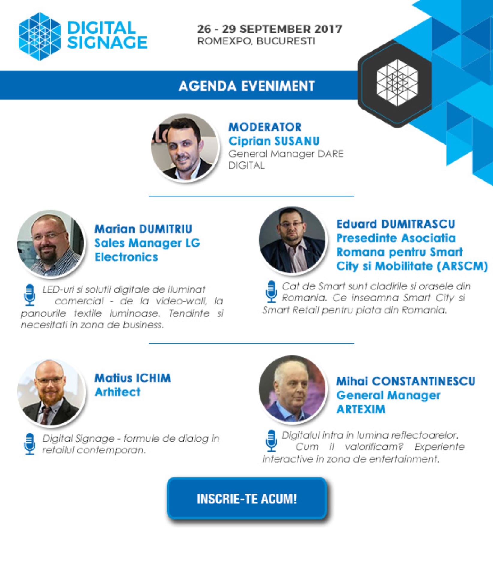 Asociatia Romana pentru Smart City si Mobilitate prezenta la expoziția Print&#038;Sign 2017