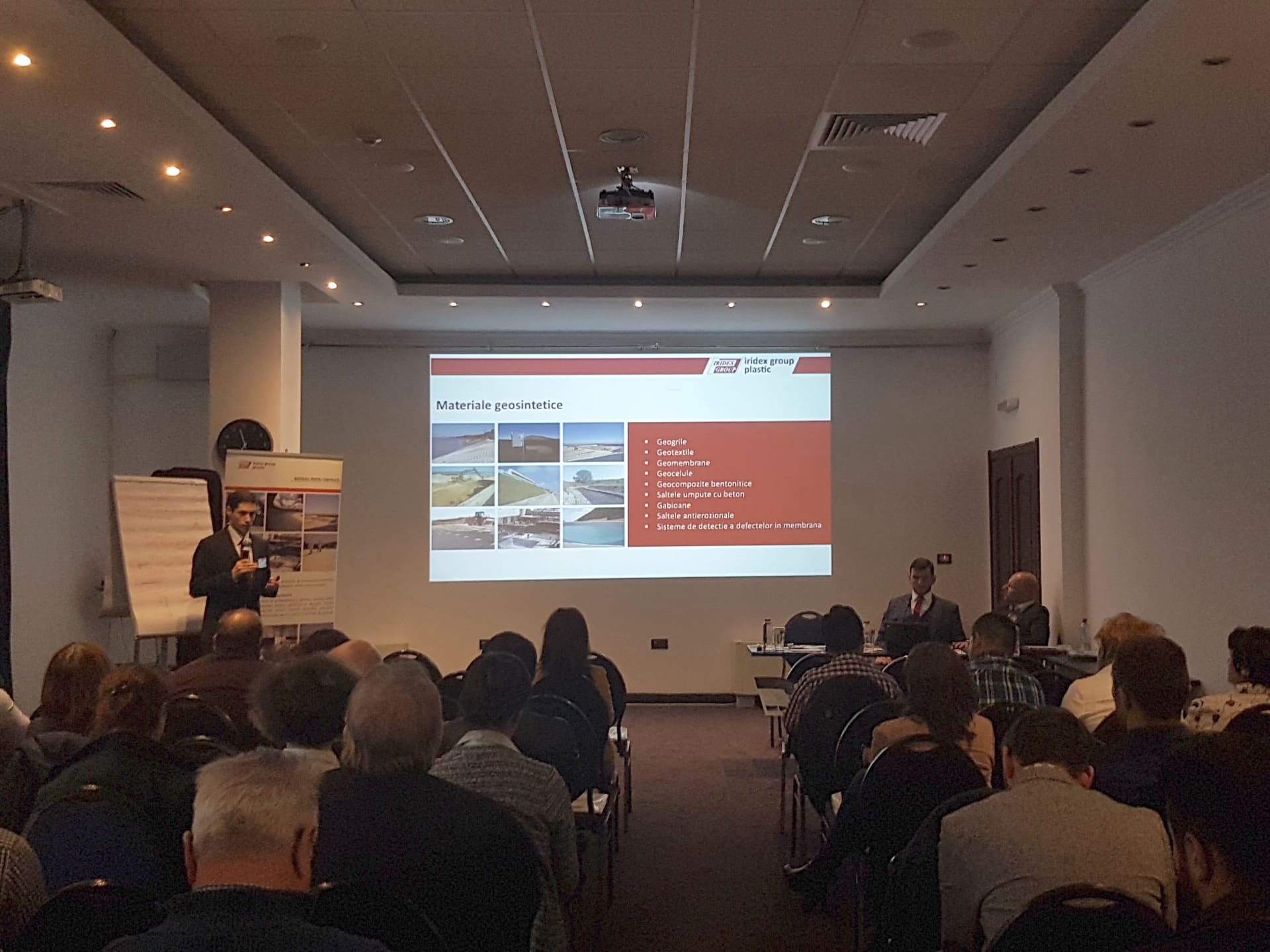 Iridex propune soluţii performante pentru armarea asfaltului