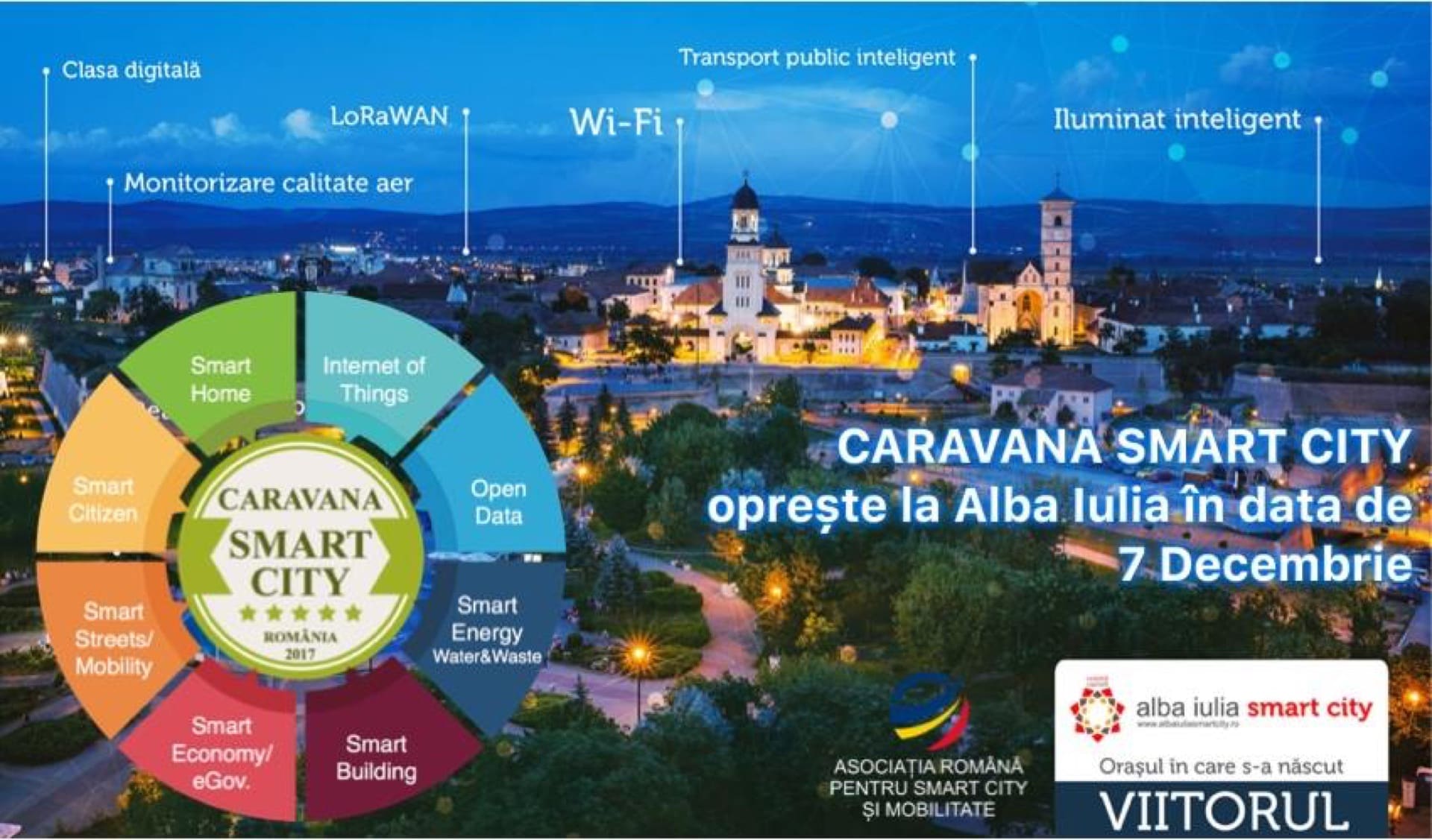 Caravana Smart City - Expertiza Alba Iulia - 7 decembrie 2017