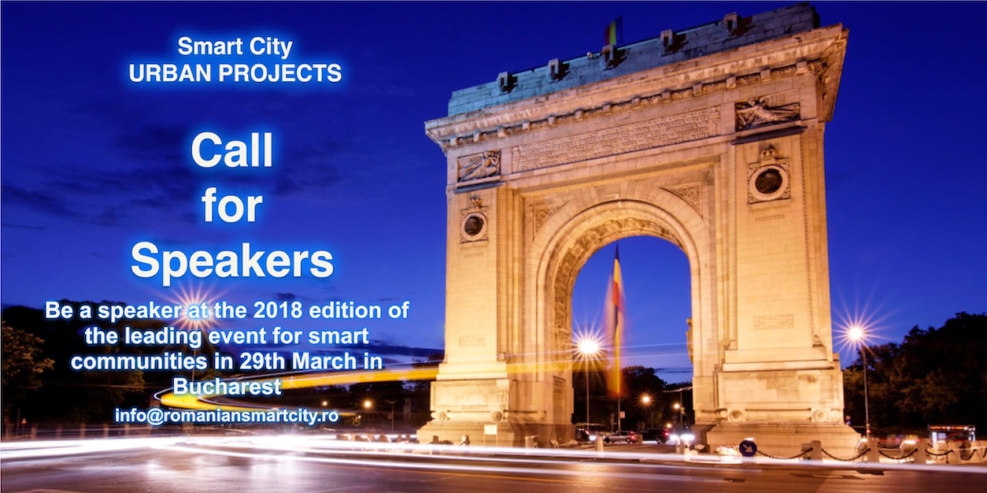 Smart City URBAN PROJECTS - Call for Speakers