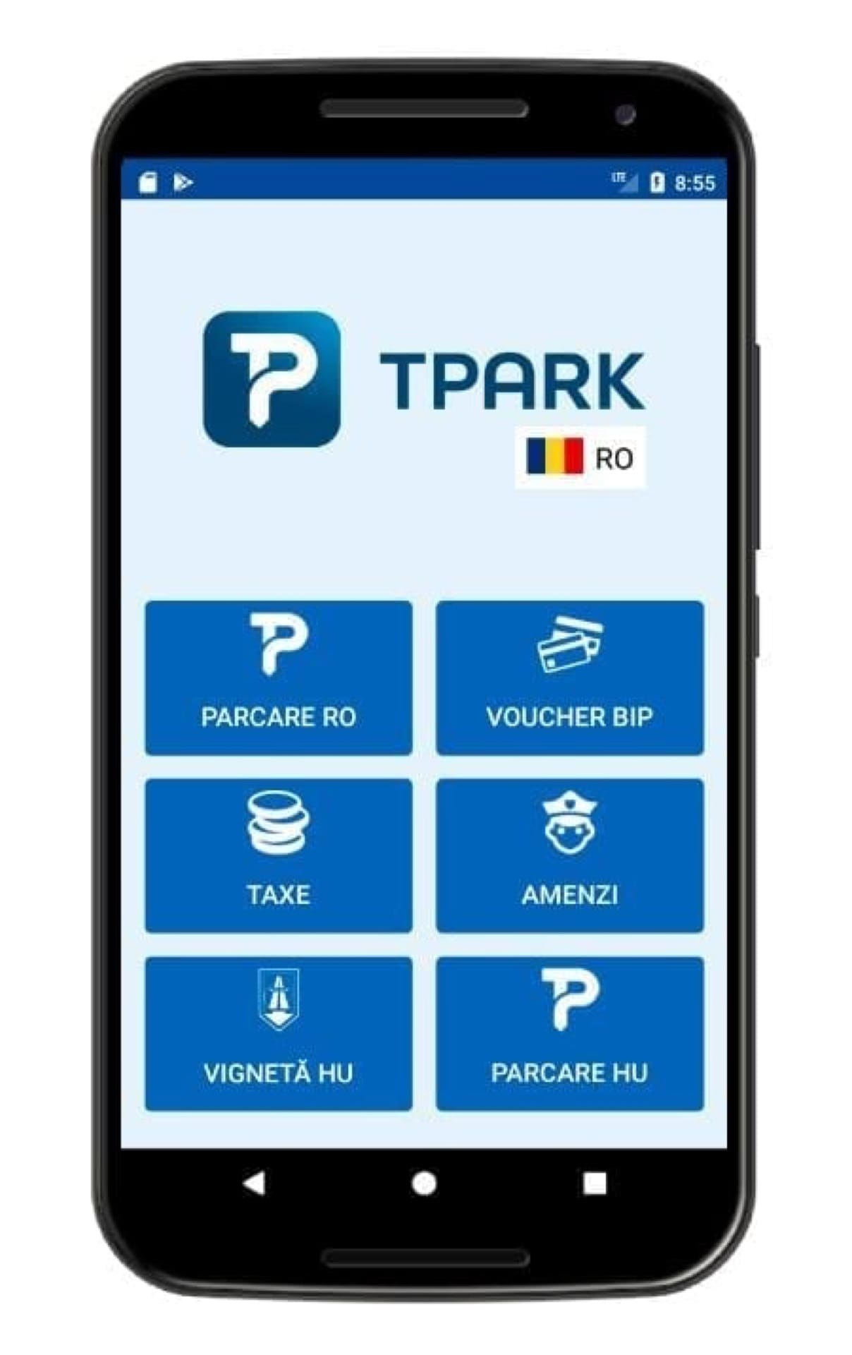 Aplicația TPARK îți pemite să plătești parcarea prin SMS în peste 30 orașe din România.