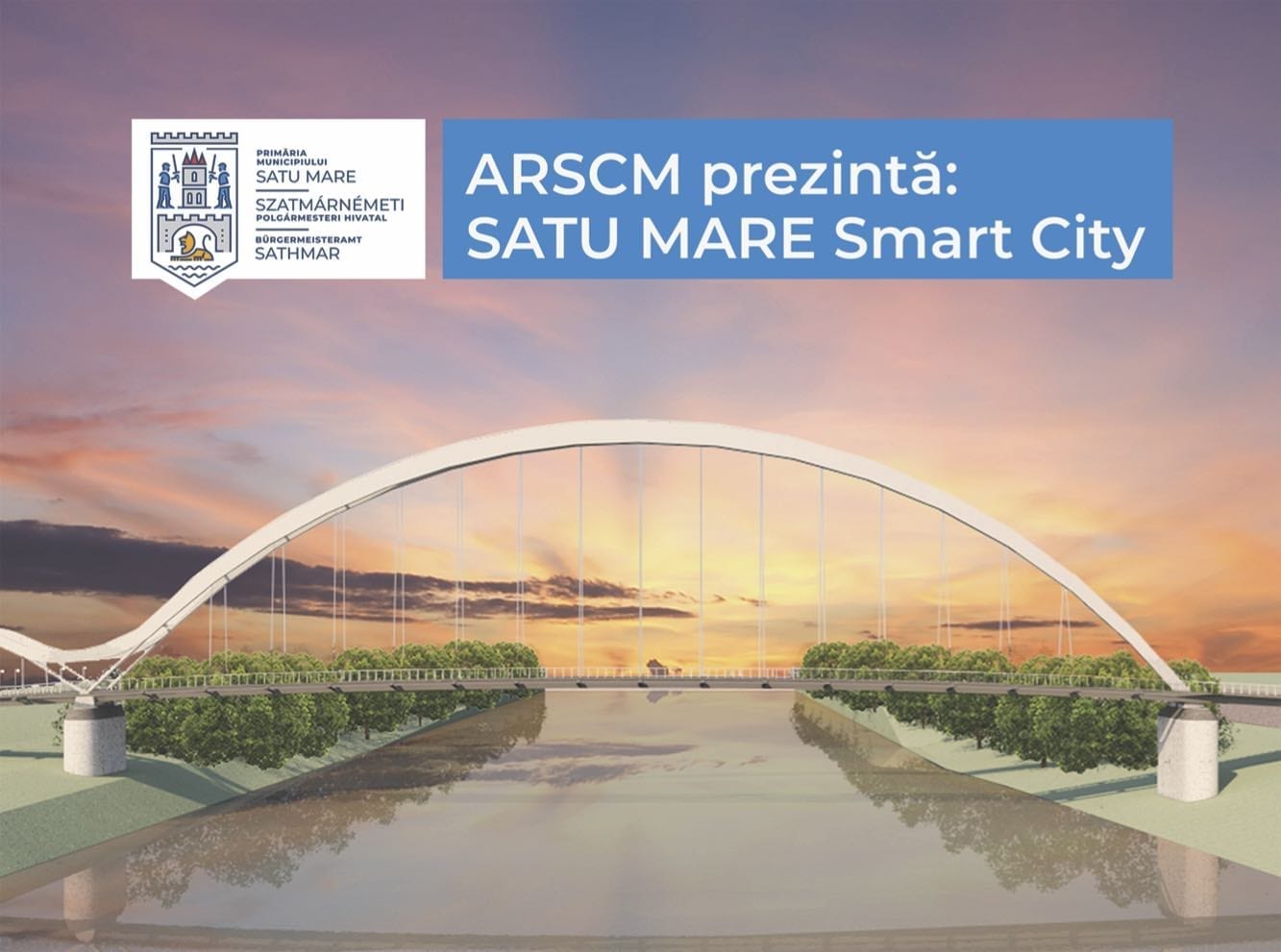 Asociația Română pentru Smart City alături de unii dintre cei mai importanți parteneri din industrie este parte activă în lansarea proiectului Satu Mare Smart City.