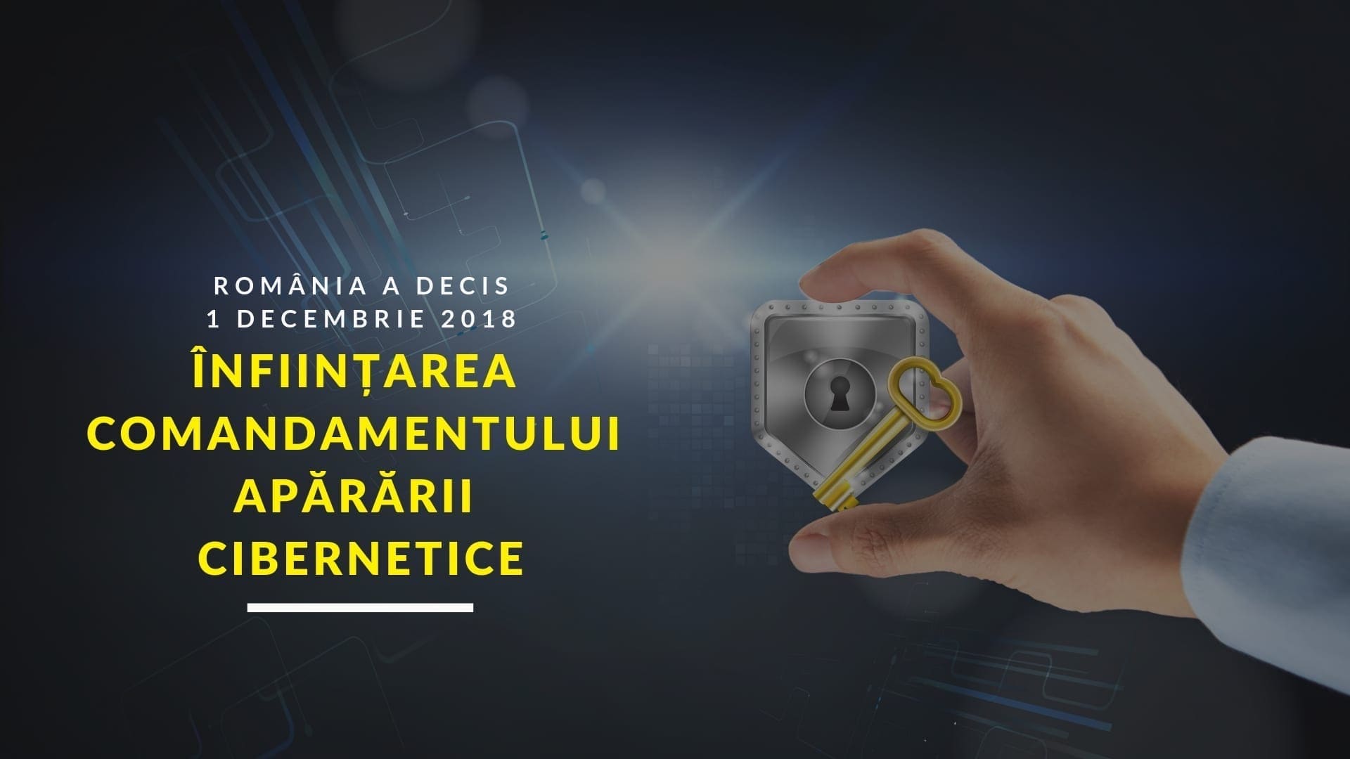 Înființarea Comandamentului Apărării Cibernetice
