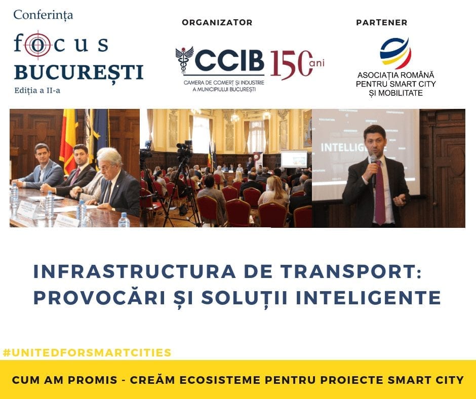 conferinta focus bucuresti 2019 - Infrastructura de transport din București - soluții inteligente | ARSC