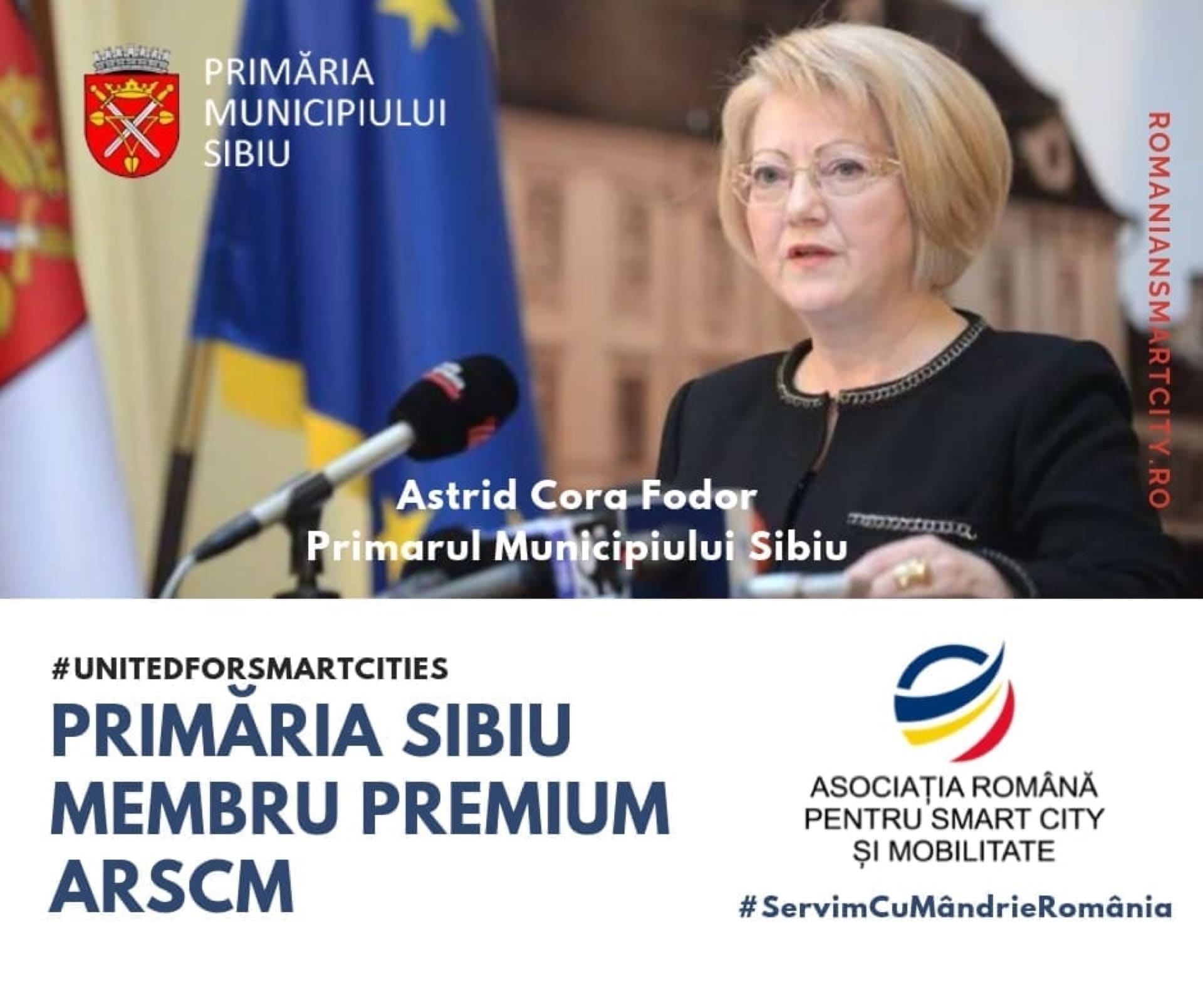 Două municipalități membre ARSC, premiate în cadrul proiectului ”Orașul durabil” 2019, organizat de Ambasada Franței
