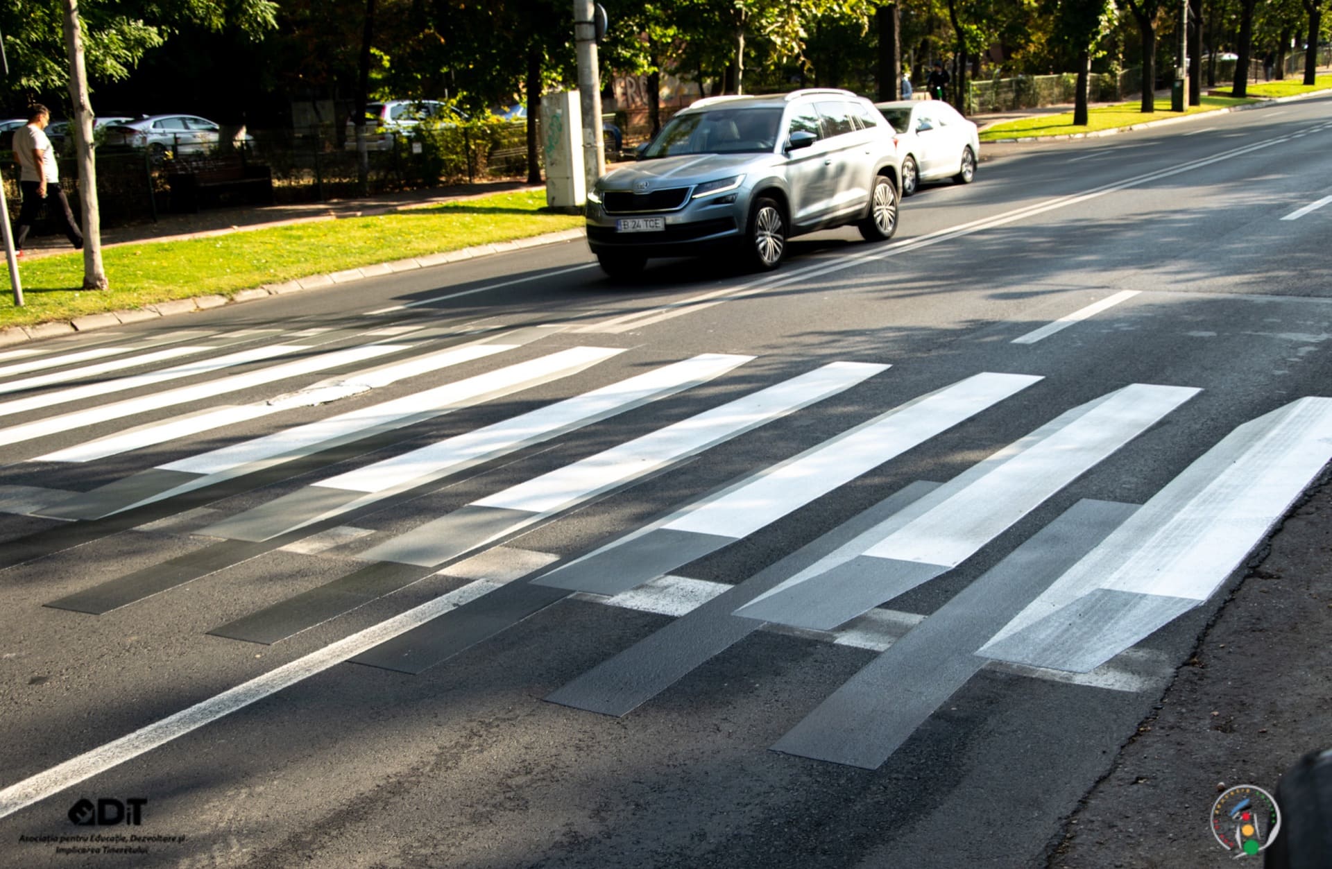 Soluții smart mobility în Sectorul 4 - Treceri pentru pietoni 3D