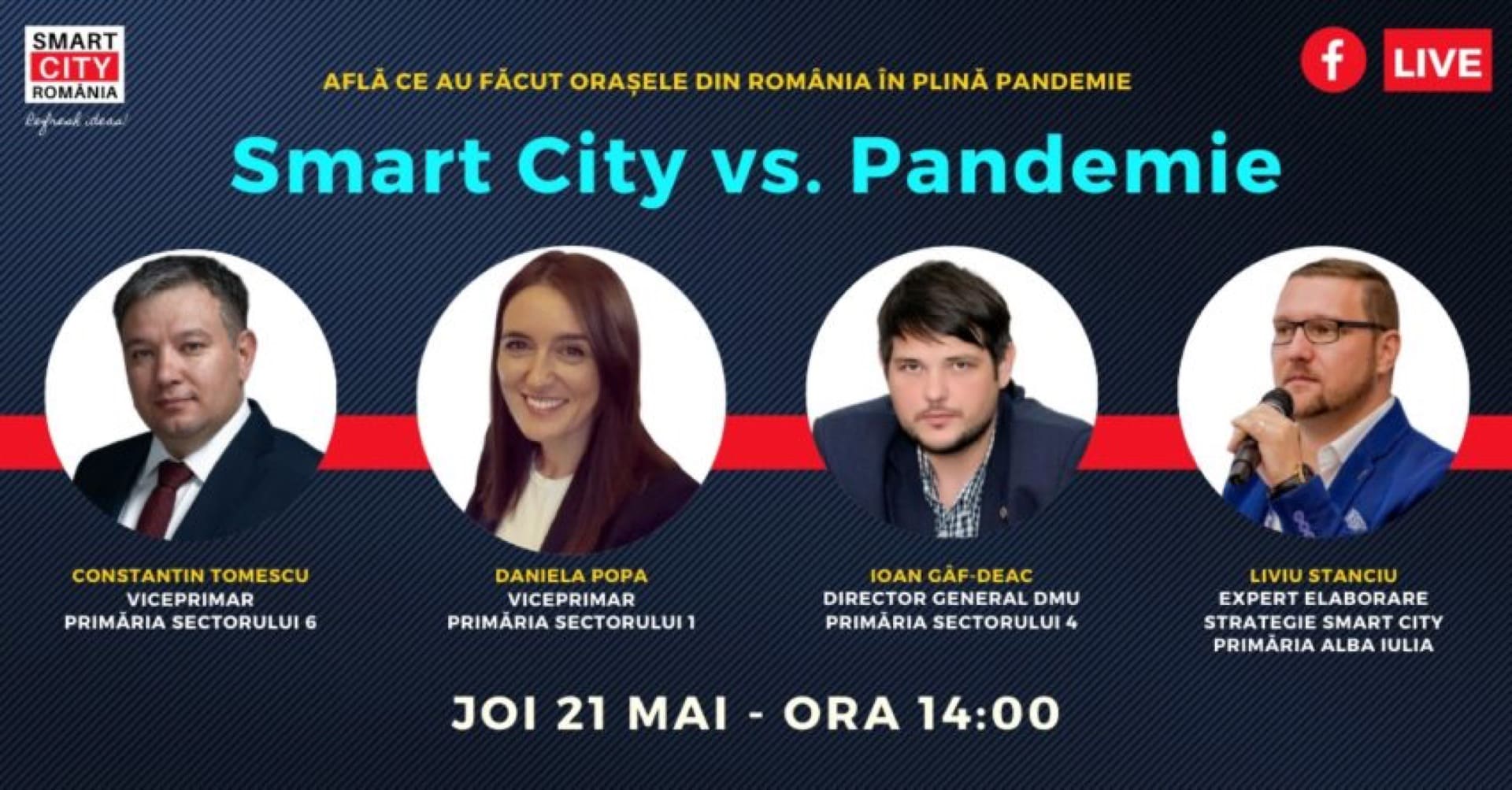Webinar ARSC Smart City vs. Pandemie: România se digitalizează într-un ritm accelerat