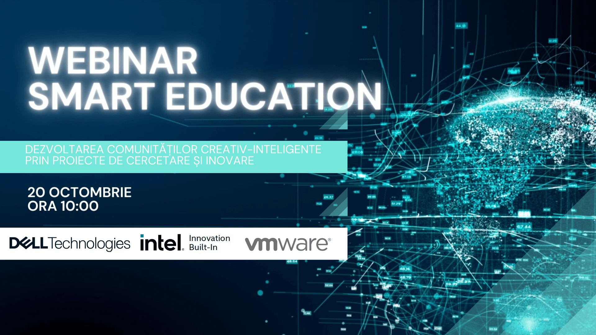 Webinar Smart Education - dezvoltarea comunităților creativ-inteligente prin proiecte de cercetare și inovare